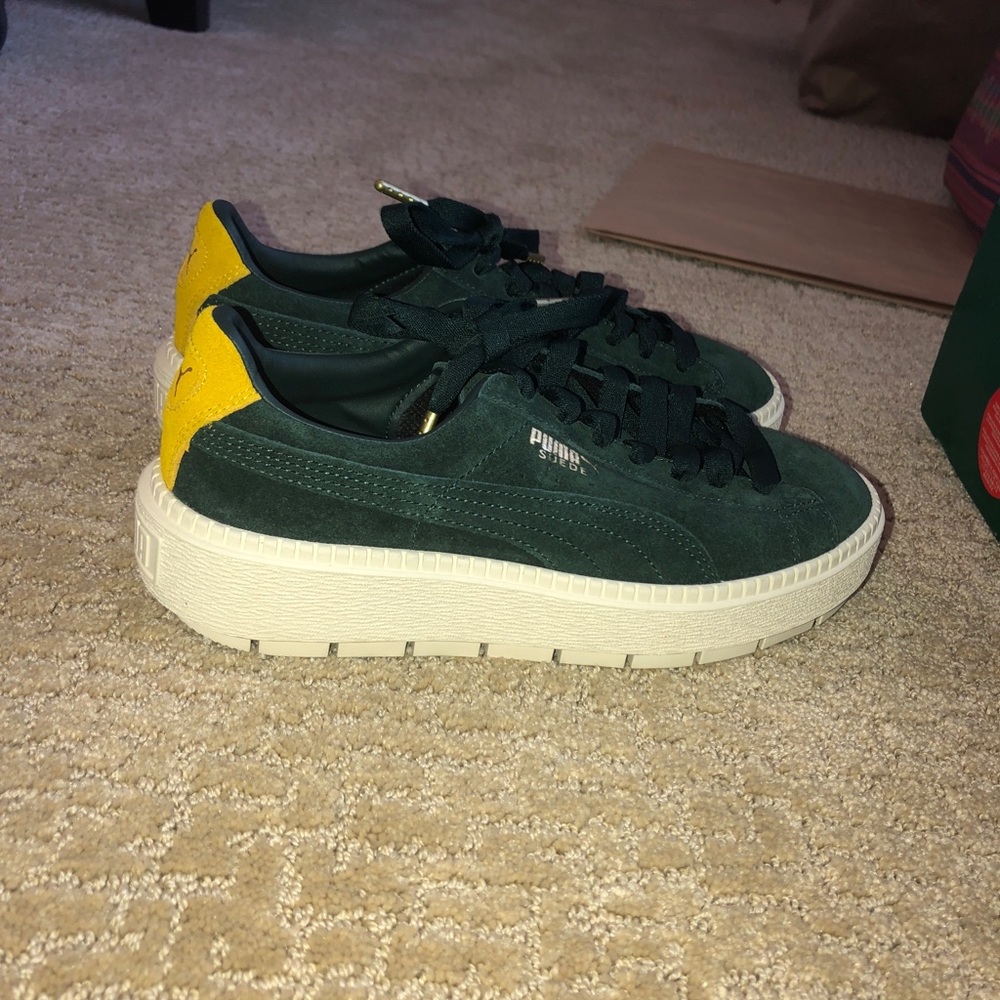 Puma Suede Platform Sneakers